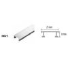 Obrazek Listwa Inox Decor C-1 25 mm/ 250 cm 