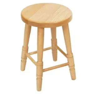 Taboret Okrągły 689 Naturalny 