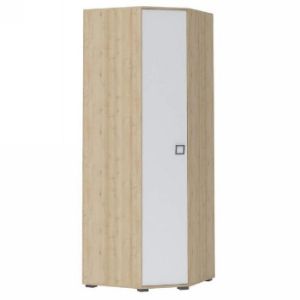 Szafa narożna 3D3S Kiki PUG-BK/KI-15 beech/white