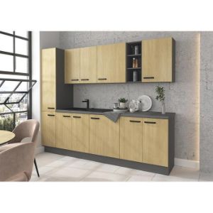 Obrazek  Szafka kuchenna SCANDI/AVA/NESSA antracyt 15d otw bb 