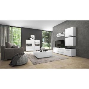 Obrazek Witryna Piano V90-2KS/PN-70/KA/70 crystal white