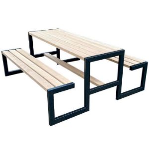 Komplet ogrodowy Picknick Grande drewno naturalne