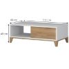 Obrazek Ława Brio KLS pacific walnut/crystal white