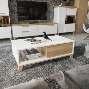 Obrazek Ława Brio KLS pacific walnut/crystal white