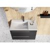 Obrazek Szafka Royal 90 2S czarny mat