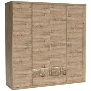 Obrazek Szafa Natural N-3 4D kratka Ribbeck