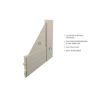 Obrazek Drzwi Prestige PB 02 80 P orzech kolumbijski