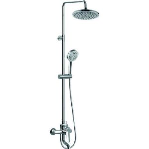 Obrazek Xena system natryskowo-wannowy z deszczownicą z baterią mechaniczną