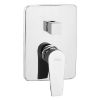 Obrazek Bateria natryskowa podtynkowa Dokos BP-19-GK2 2F grafit/chrom