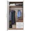 Obrazek Szafa Smart SRl3 100 cm dąb sonoma/biały