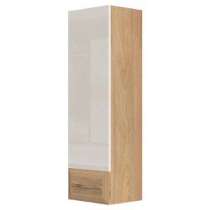 Obrazek Witryna wisząca Gala VK35-1K/GL pacific walnut/beige
