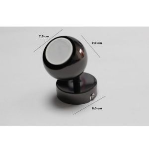 Obrazek Lampa Mars AS-8006-01-6195 czarny-chrom K1