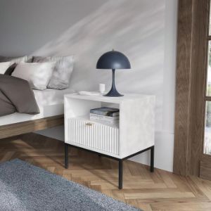 Obrazek Stolik Nocny Nova S54 Biały 