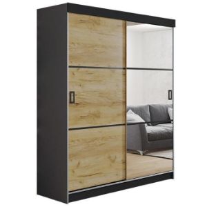 Szafa Retro 138 3L grafit / front craft