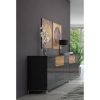Obrazek Komoda 1d3s Onyx k13/on pacific walnut/anthracit