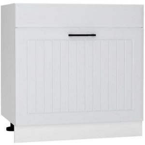 Szafka Kuchenna Irma D80zl S/1 Zasl Jasny Szary Mat