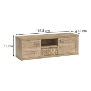Obrazek Szafka RTV Natural N-12 150 kratka Ribbeck