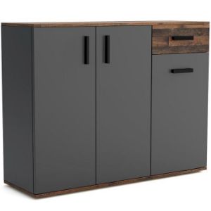 Komoda Justus 07 Anthracite/Old Style