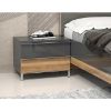 Obrazek Szafka nocna Onyx ns2/on pacific walnut/anthracit