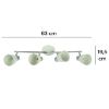 Obrazek Lampa Adel biała/mat VO0401 LS4 