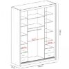 Obrazek Szafa Maciej 180 dąb sonoma