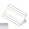 Obrazek Listwa przyblatowa 3m 20x20 – aluminium LWS-032