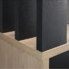 Obrazek Garderoba Milo Dąb Artisan/Czarny