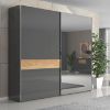 Obrazek Szafa 2d Onyx z lustrem pk231-og/on pacific walnut/a