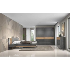 Obrazek Lustro Onyx og/on pacific walnut/anthracit