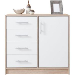 Komoda Smart SRK2 dąb sonoma / biały