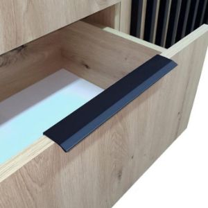 Obrazek Szafa Nelly 4d Artisan/Lamela Czarna