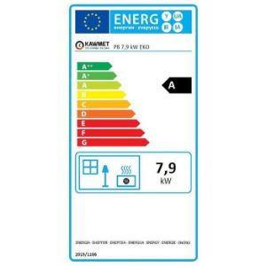 Obrazek Piec kominkowy P8 7.9kW Eko