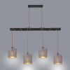 Obrazek Lampa 15584-4H1 Szaro-złota LW4