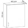 Obrazek Szafka kuchenna Gardena D60 P white