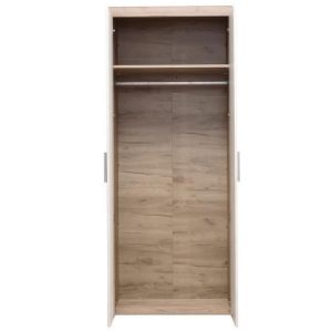 Obrazek Szafa Arno 2K szary/biały dąb 11008691