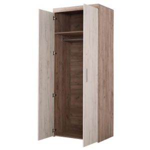 Obrazek Szafa Arno 2K szary/biały dąb 11008691