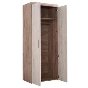 Obrazek Szafa Arno 2K szary/biały dąb 11008691