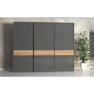 Obrazek Szafa 3d Onyx pk281/on pacific walnut/anthracit