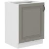 Obrazek Szafka kuchenna Stilo claygrey/biały 60d 1f bb
