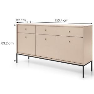 Obrazek Komoda Mono Mksz154 Beżowy