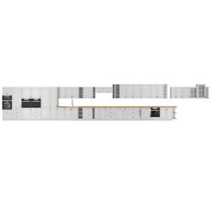Obrazek Front kuchenny STILO biały mat/biały front zm 713x446