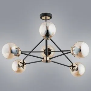 Obrazek Lampa Sagito Mosiądz 25626 LW6