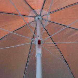 Obrazek Parasol ogrodowy 180cm pomarańczowy