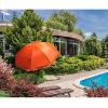 Obrazek Parasol ogrodowy 180cm pomarańczowy