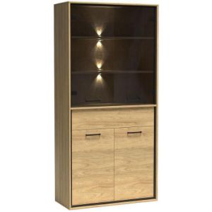 Witryna M3 Mediolan Natural Hikora