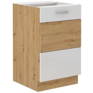 Obrazek Szafka kuchenna ARTISAN biały połysk 50ZL 1F BB
