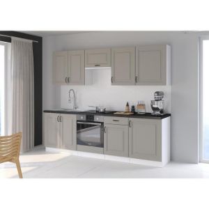 Obrazek Front kuchenna Stilo claygrey/biały 570x446