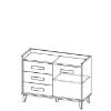 Obrazek Komoda Werso W6