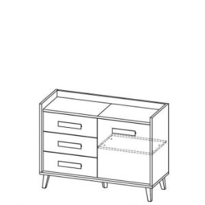 Obrazek Komoda Werso W6