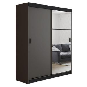 Obrazek Szafa Retro 138 5L grafit / front grafit